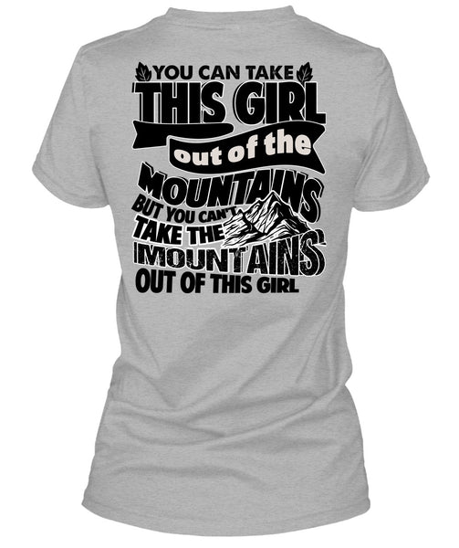 Mountains Out Of This Girl T Shirt, I Love Hiking T Shirt