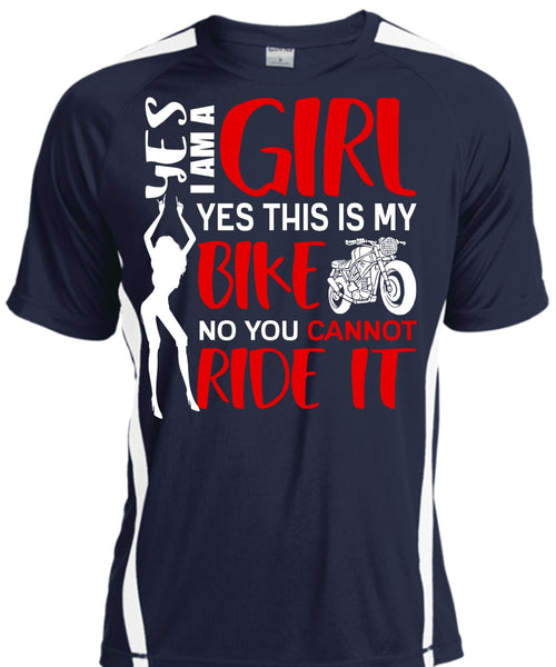 I Am A Girl T Shirt, This Is My Bike T Shirt, Cool Shirt