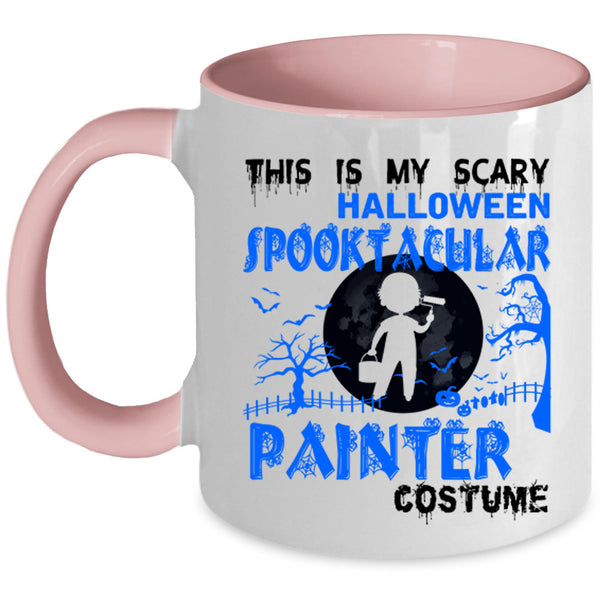 Scary Coffee Mug, My Scary Halloween Spooktacular Painter Accent Mug