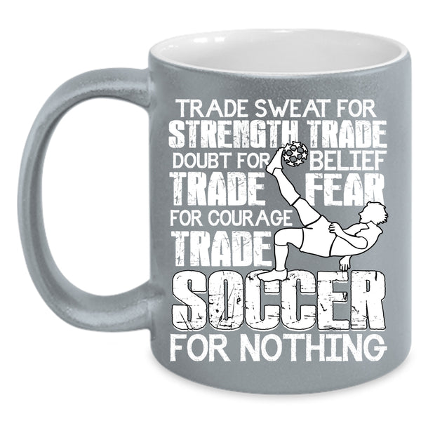 Cool Soccer Coffee Mug, Funny Soccer Player Coffee Cup