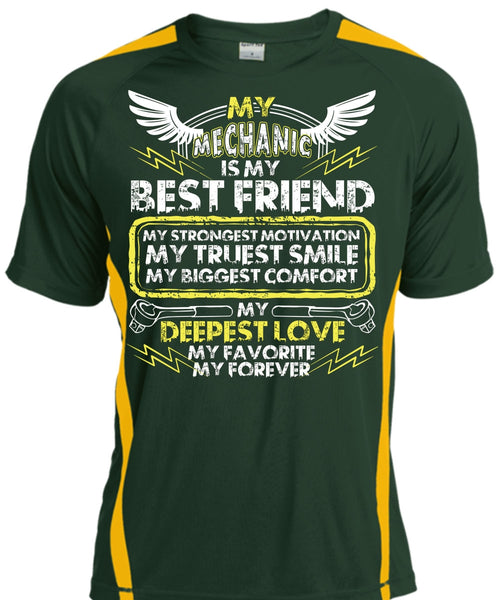 My Mechanic Is My Best Friend T Shirt, My Favorite My Forever T Shirt, Cool Shirt