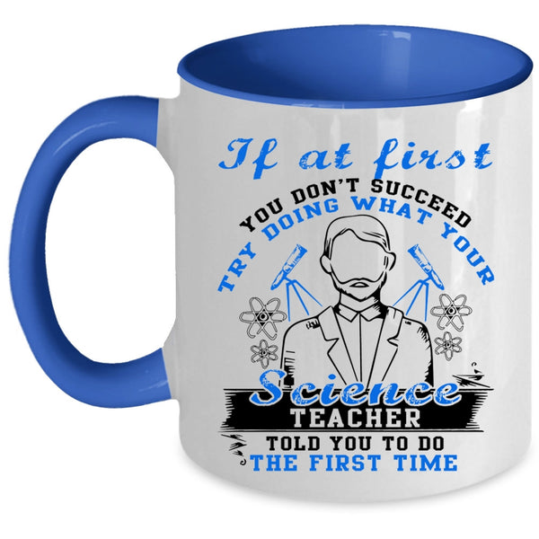 Awesome Gift For Teacher Coffee Mug, Science Teacher Accent Mug