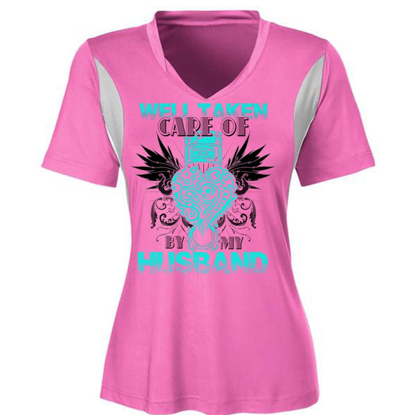 Well Taken Care Of Heart By My Husband T Shirt, I Love Husband T Shirt, Awesome T-Shirts