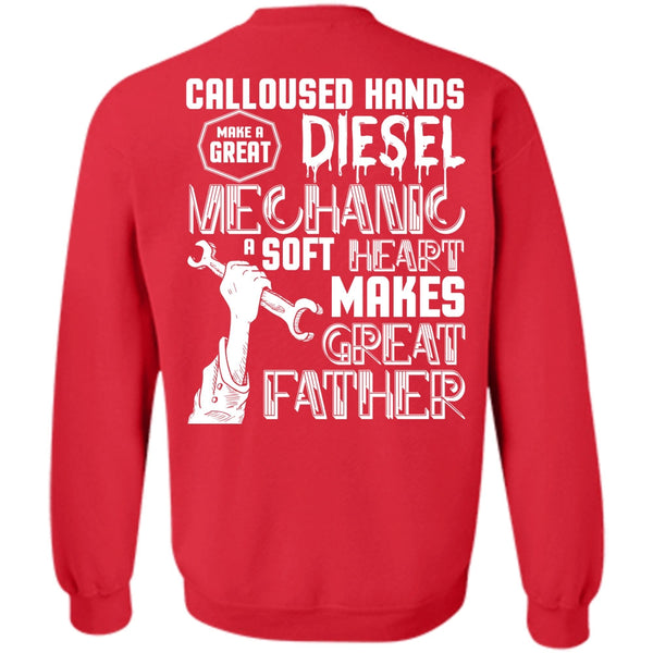 Makes Great Father T Shirt, I Love Mechanic Sweatshirt