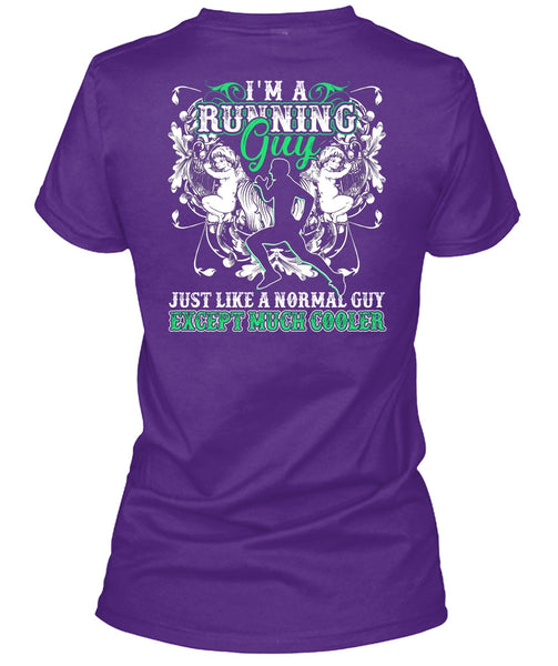 I'm A Running Guy T Shirt, Just Like A Normal Guy T Shirt