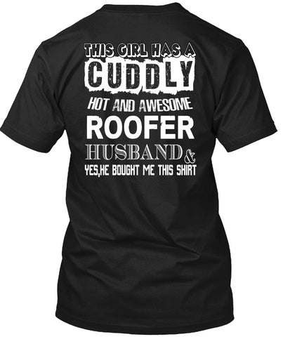 A black t-shirt with the shopify logo