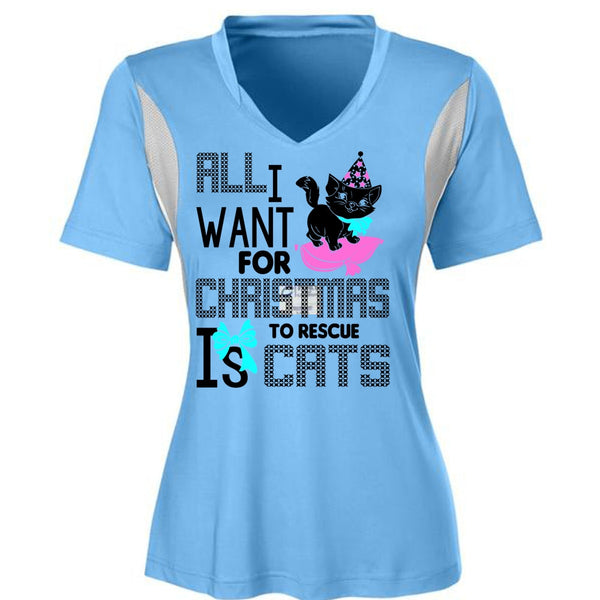 All I Want For Christmas To Rescue Is Cats T Shirt, I Love My Cat T Shirt, Awesome T-Shirts