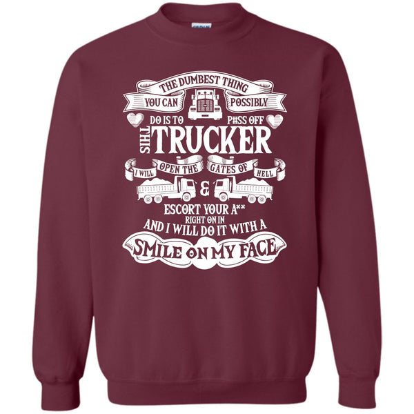 Coolest Trucking T Shirt, I Am A Truck Driver Sweatshirt