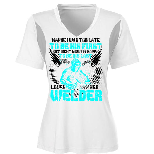 This Girl Loves Her Welder T Shirt, I Love Welding T Shirt, Awesome T-Shirts