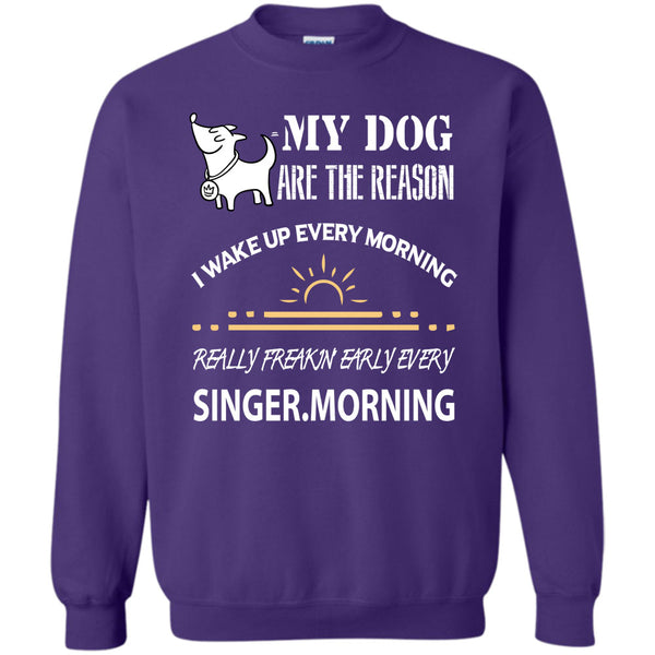 I Wake Up Every Morning T Shirt, I Love My Dog Sweatshirt