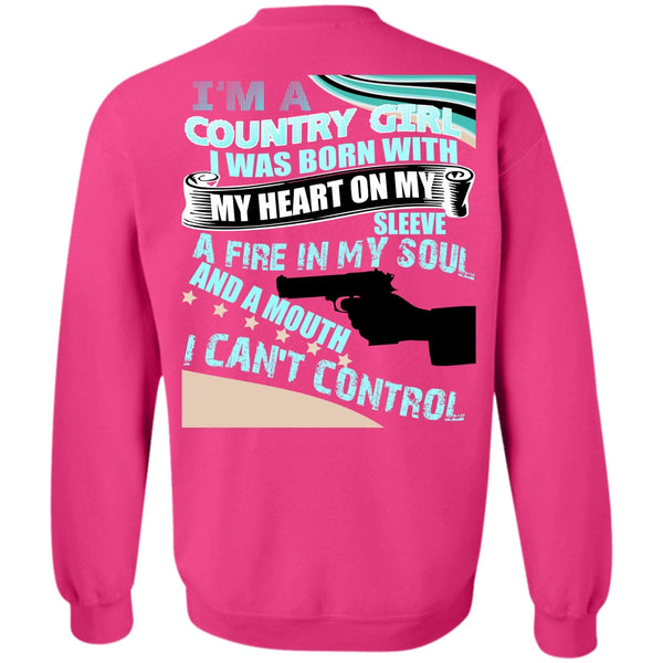 I Love Veteran T Shirt, I'm A Country Girl Sweatshirt