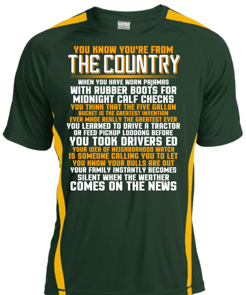 You're From The Country T Shirt, Being A Veteran T Shirt, Cool Shirt