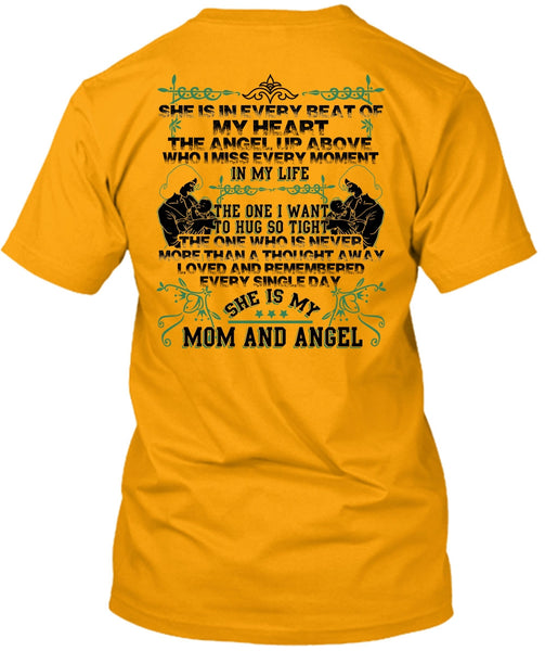 She Is My Mom And Angel T Shirt, Being A Mom T Shirt