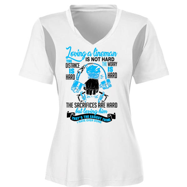 Loving A Lineman T Shirt, Being A Lineman T Shirt, Awesome T-Shirts