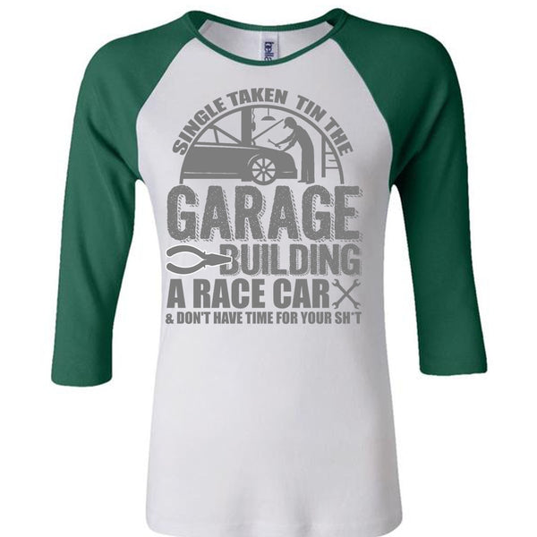 Garage Building A Race Car T Shirt, I Love Mechanic T Shirt, Awesome T-Shirts