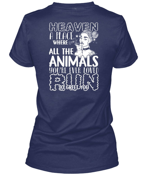 You're Ever Loved Run T Shirt, Heaven A Place T Shirt
