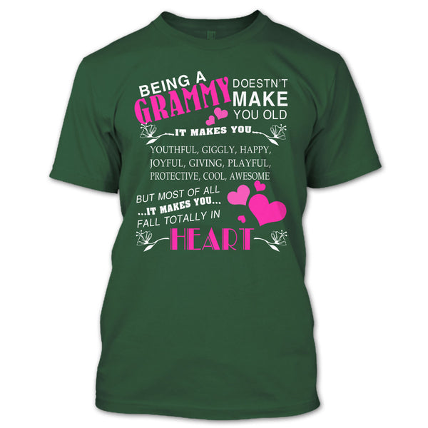 Being A Grammy T Shirt, Coolest Grandmother T Shirt