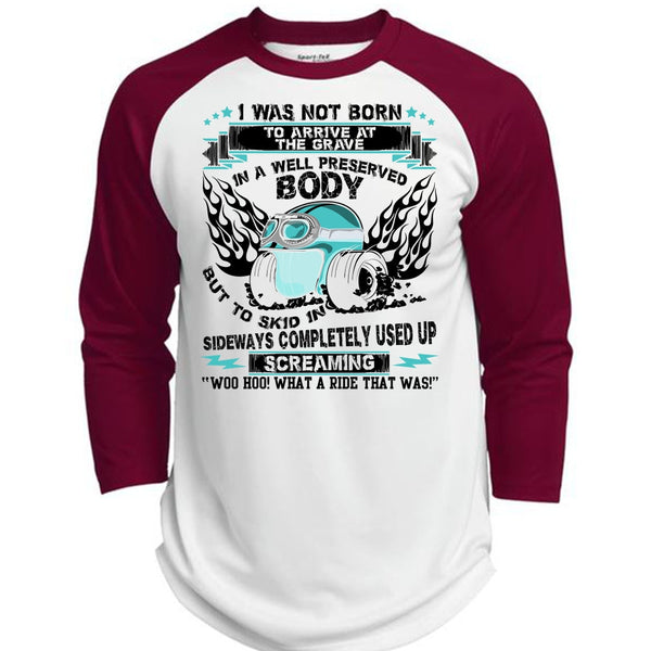 Well Preserved Body T Shirt, I Love Biking T Shirt, Awesome T-Shirts  (Polyester Game Baseball Jersey)