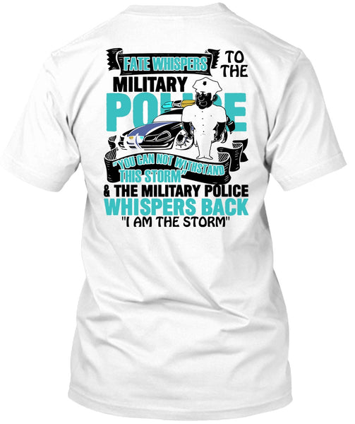 A black t-shirt with the shopify logo