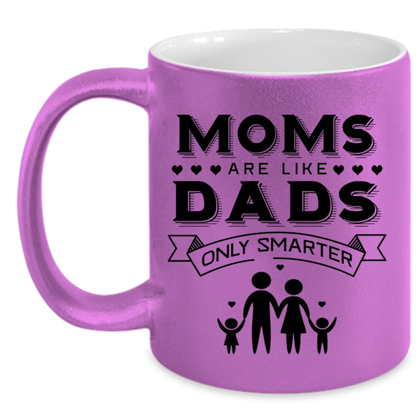 I Love My Mom Coffee Mug, I Am Proud Son Of An Awesome Mom Accent Mug
