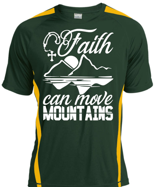 Faith Can Move Mountains T Shirt, Being A Hiker T Shirt, Cool Shirt