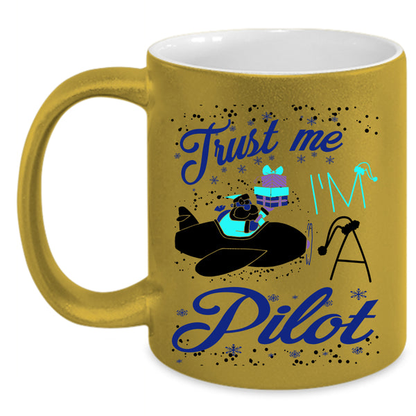 Christmas Gift For Pilot Coffee Mug, I'm A Pilot Accent Mug