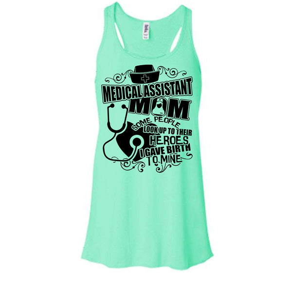 Medical Assistant Mom T Shirt, Gift For Mom Tank Top
