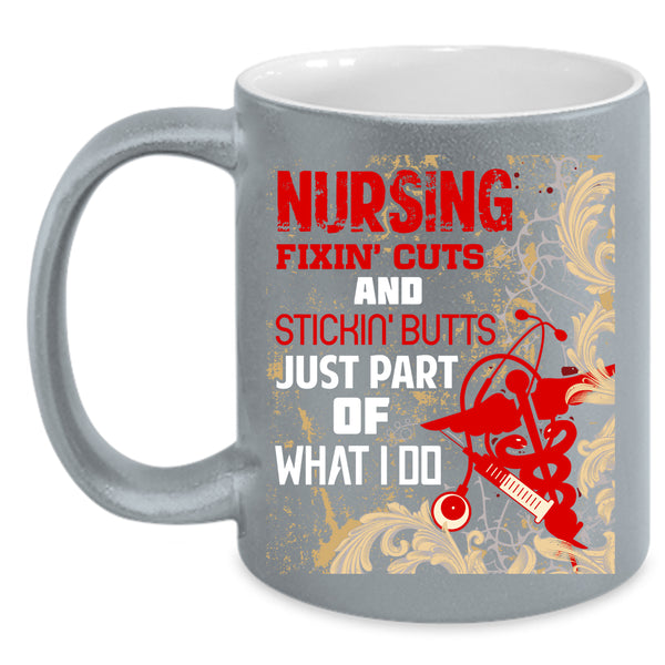 Nursing Coffee Mug, Cute Gift For Nurses Coffee Cup