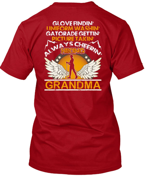 Hiking Grandma T Shirt, Picture Taking T Shirt