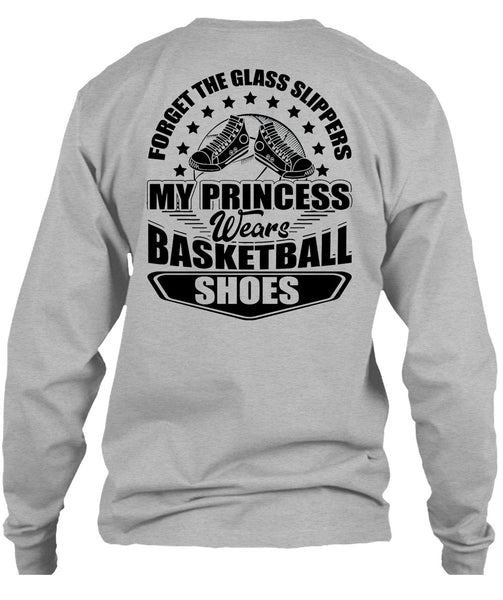 My Princess Wears Basketball Shoes T Shirt, I Love Basketball T Shirt