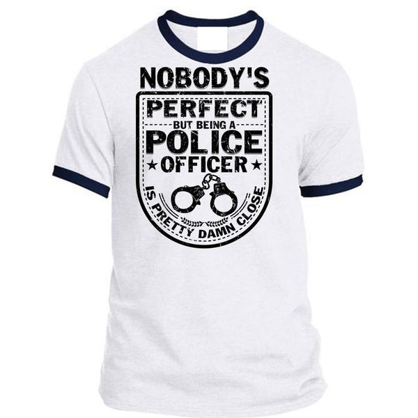 A black t-shirt with the shopify logo