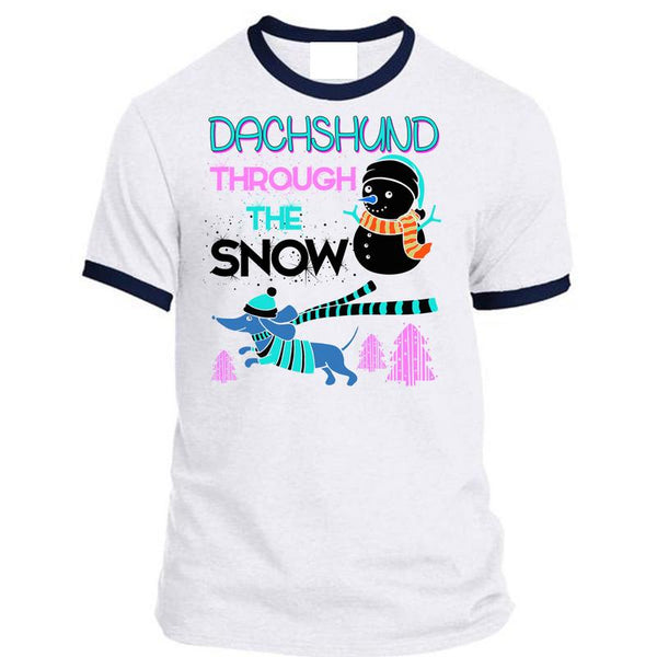 A black t-shirt with the shopify logo