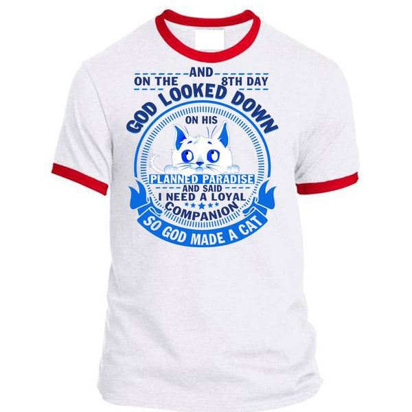 God Made A Cat T Shirt, I Love My Cat T Shirt, Awesome T-Shirts