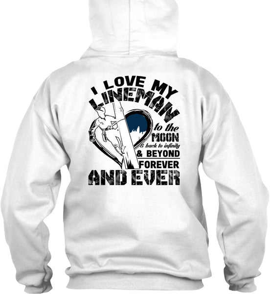 I Love My Lineman T Shirt, Being A Lineman T Shirt