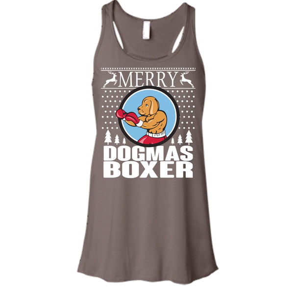 Merry Dogmas Boxer T Shirt, Coolest Merry Christmas T Shirt, Cool T Shirt