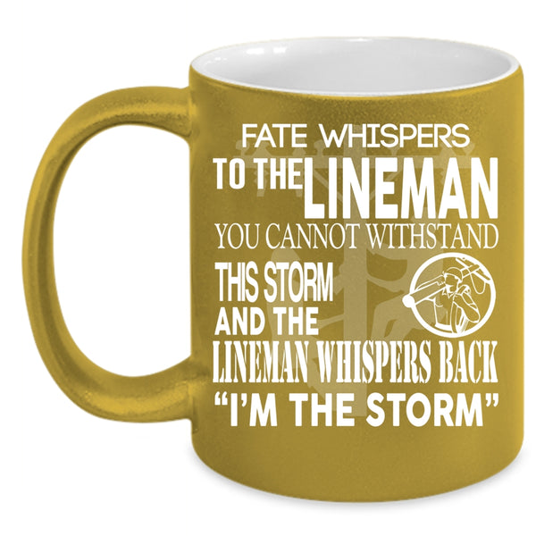 Cool Linemen Coffee Mug, Best Gift For Lineman Coffee Cup