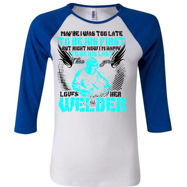 This Girl Loves Her Welder T Shirt, I Love Welding T Shirt, Awesome T-Shirts