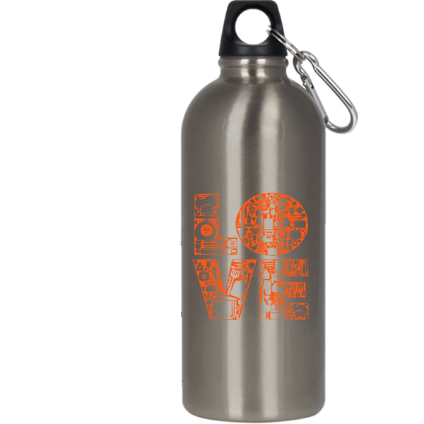 Love Chef 20 oz Stainless Steel Bottle,Cool Gift For Kitchener Outdoor Sports Water Bottle