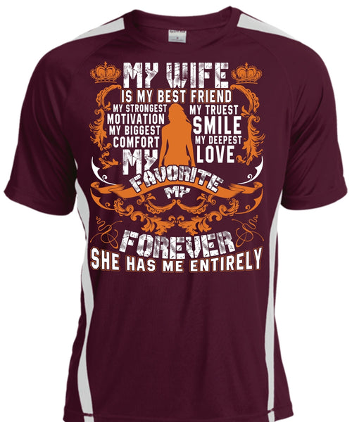 My Wife Is My Best Friend T Shirt, My Love My Favorite T Shirt, Cool Shirt