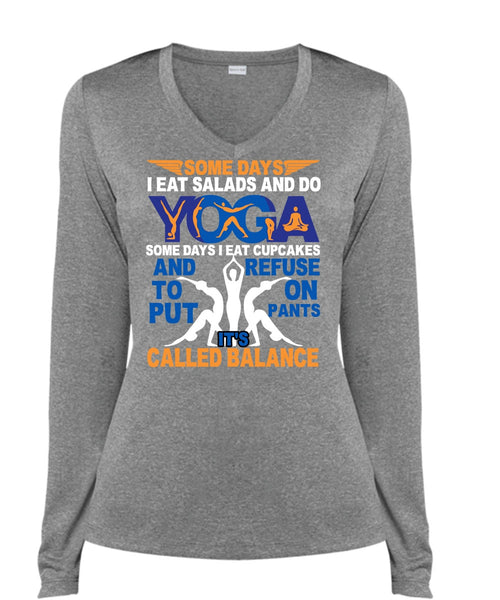 I Eat Salads And Do Yoga T Shirt, I Love Yoga T Shirt