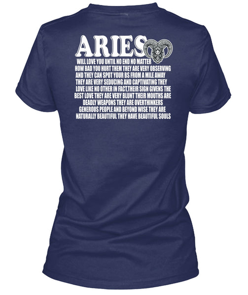 Aries Will Love You T Shirt, They Have Beautiful Souls T Shirt