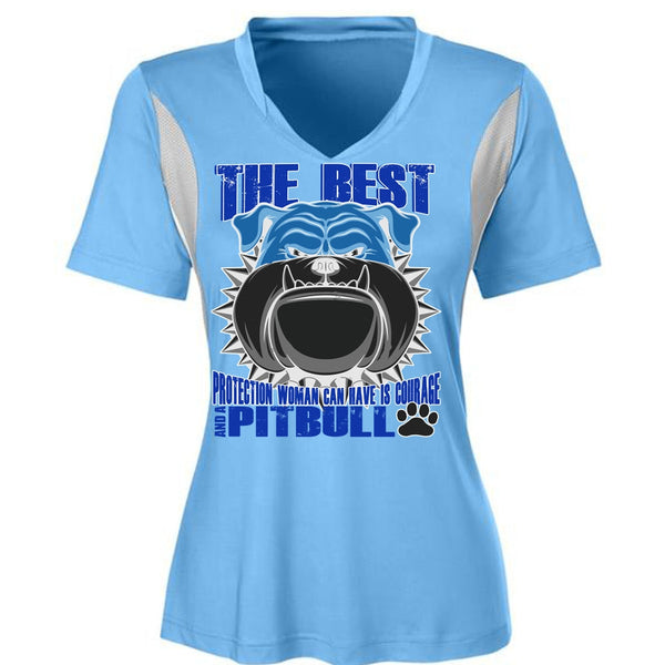Woman Can Have Is Courage And A Pit Bull T Shirt, I Love Pit Bull T Shirt