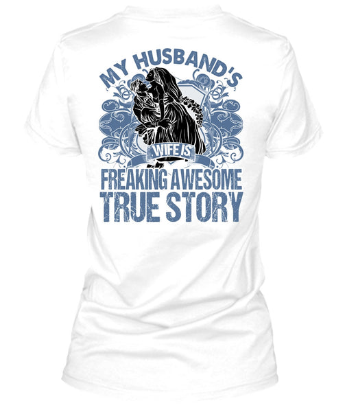 My Husband's Wife T Shirt, I Love Husband T Shirt