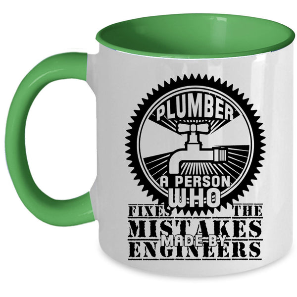 Cool Gift For Plumber Coffee Mug, Plumber Accent Mug