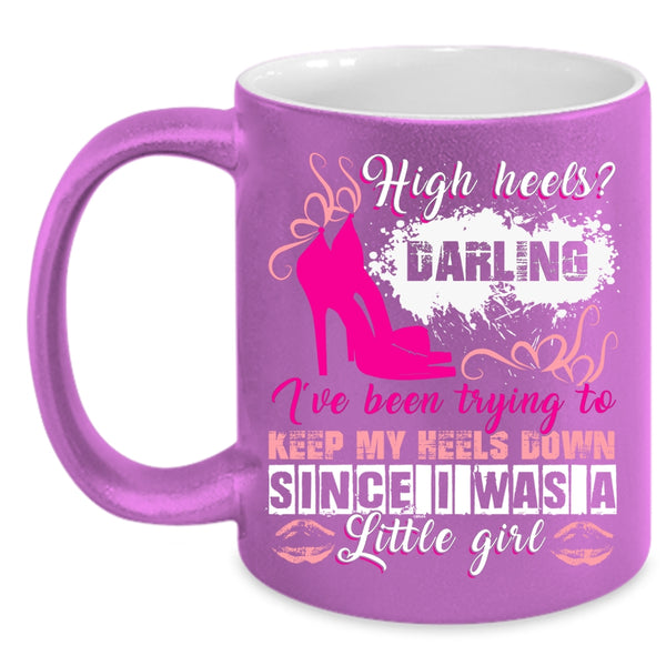 I Was A Little Girl Coffee Mug, Cute Gift For My Daughter Coffee Cup