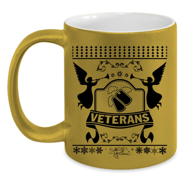 Christmas Gift For Veterans Coffee Mug, Veterans Accent Mug