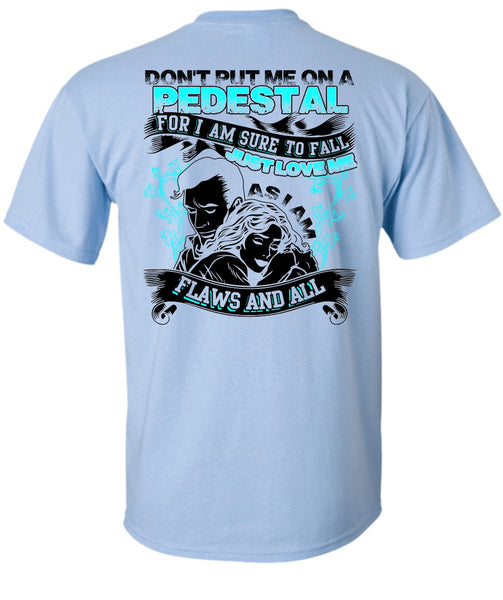 I Am Sure To Fall Just Love Me T Shirt, I Love Husband T Shirt