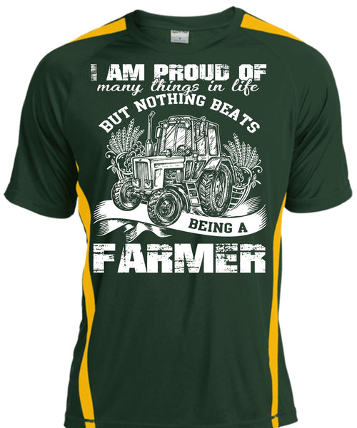 Being A Farmer T Shirt, I Am Proud Of Many Things In Life T Shirt, Cool Shirt