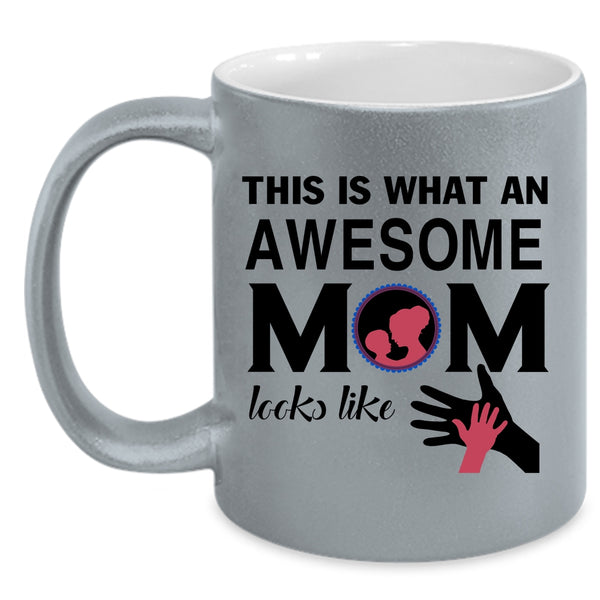 Funny Gift For My Mommy Coffee Mug, Because I'm The Mom Accent Mug