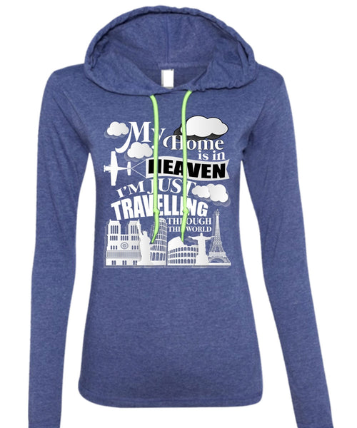 A black t-shirt with the shopify logo